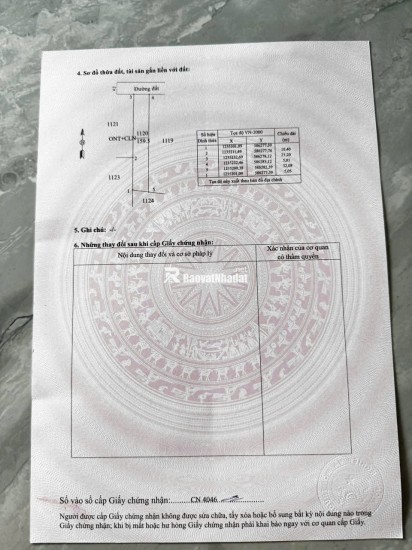 450 triệu sở hữu ngay lô đất 5x31m tại Bàu Đồn, Gò Dầu
